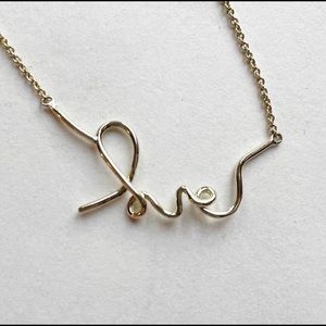 Stella & Dot love necklace